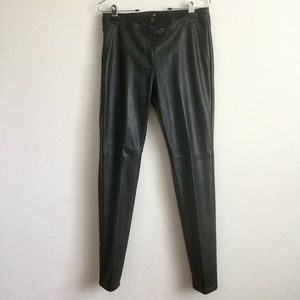 H&M faux leather pants